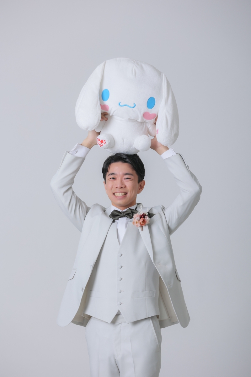 ご新郎様もばっちり