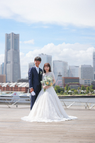 日中の大桟橋ロケーション