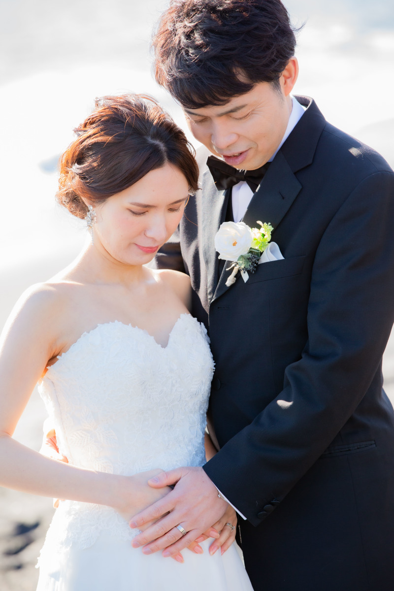 湘南、稲村ガ崎にて