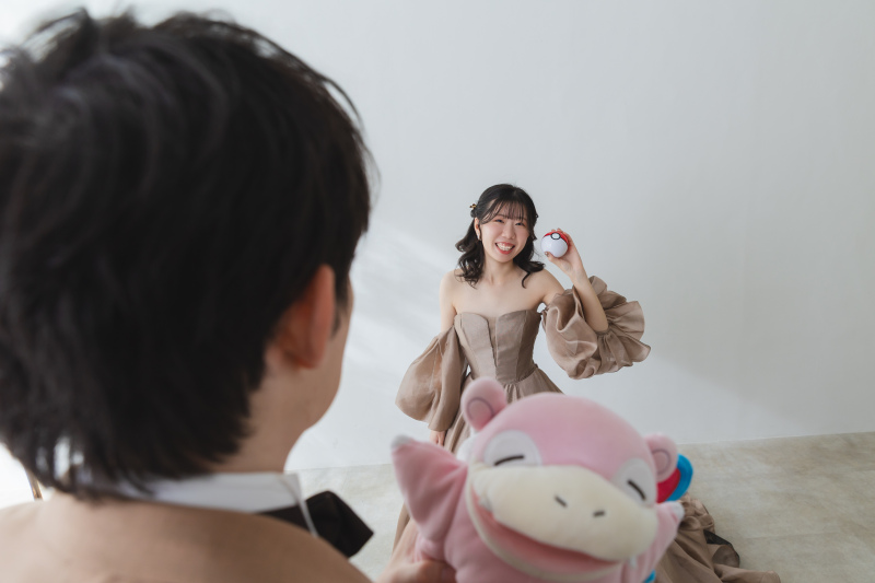 ご新婦様から！