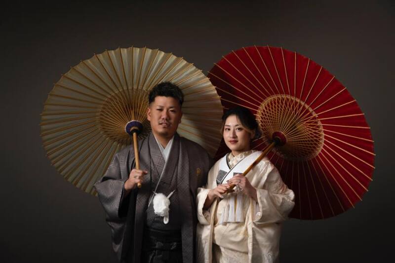 シンプルな背景も