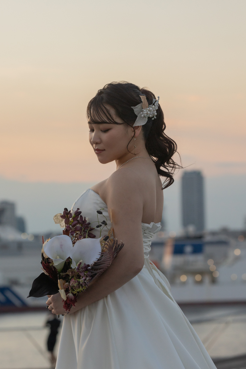 新婦様のソロカット