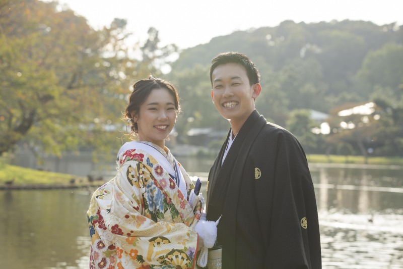 お団子とふたり♪【和装 三溪園ロケーション】Photo 松本遼平