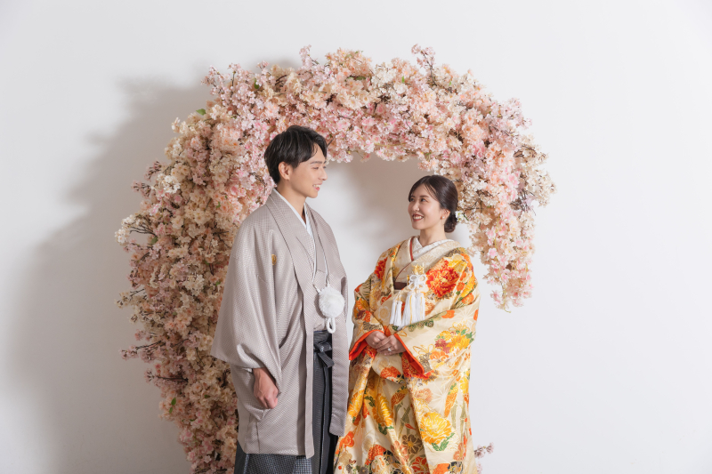 桜のアーチ