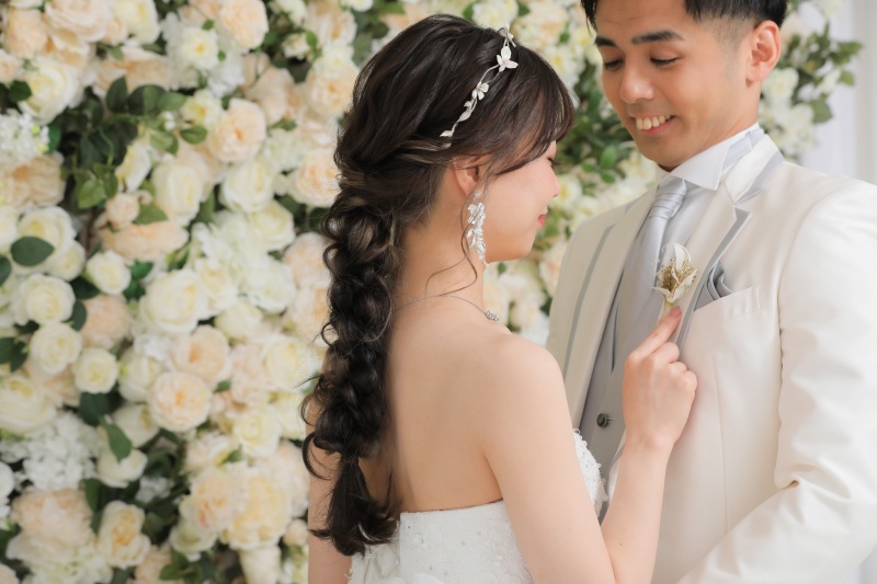 ダウンスタイルがかわいい