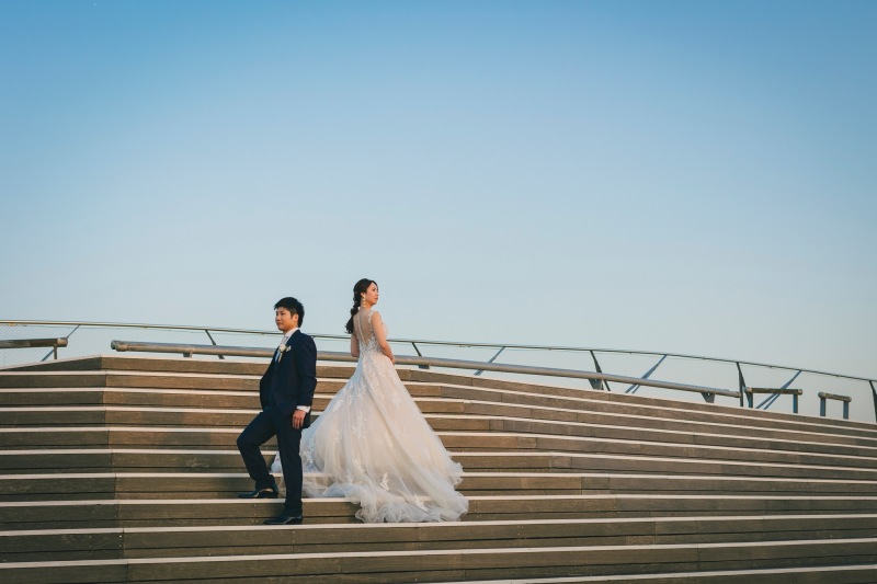 階段でかっこよく