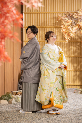 和・洋　スタジオの背景をたくさん使って色鮮やかに