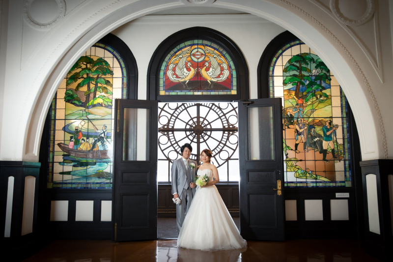 開港記念会館にて大人っぽく