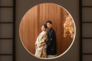 【四季を感じられる】＊屋内庭園で和装ウエディングフォト＊