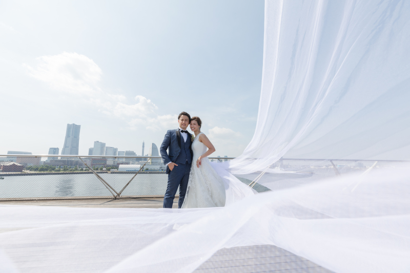 ベールを使って!