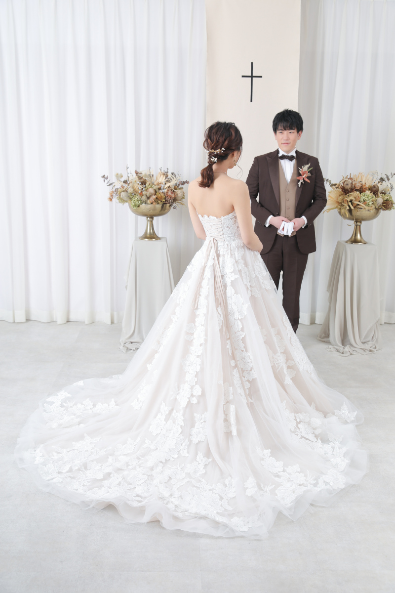 チャペル背景で♪