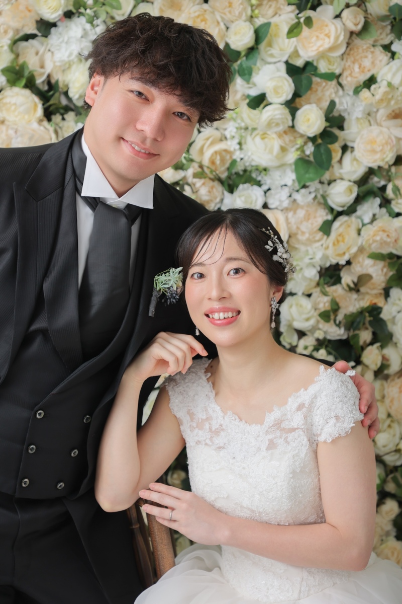 寄り添うお二人