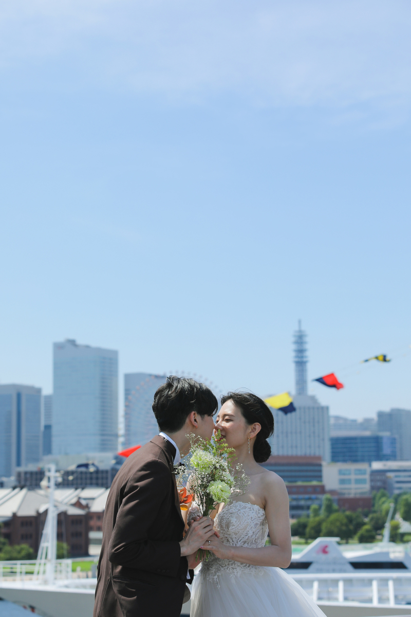 寄り添うお二人