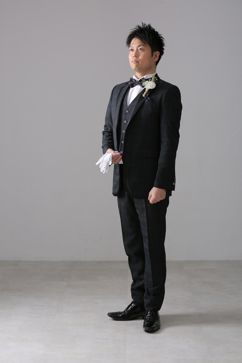 旦那さんの凛々しい姿