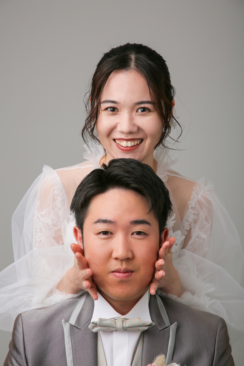 ほっぺをむぎゅっと！！