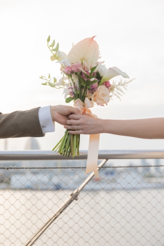 大桟橋夜景〜夕景から夜景へ〜