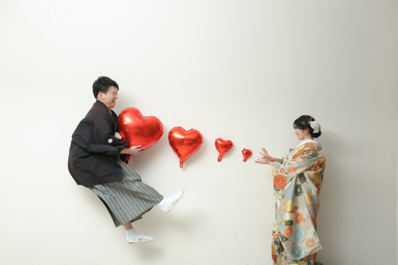 小物持参でこんな写真も!!