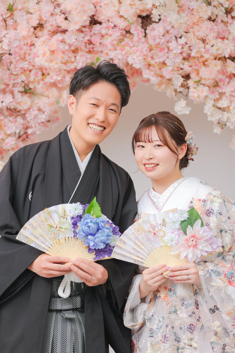 小物も手作りで