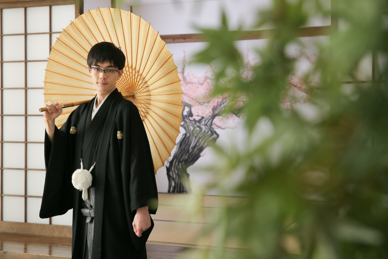 ご新郎様のソロカット