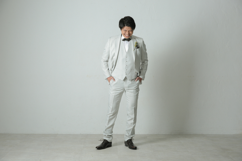 新郎様のソロカット