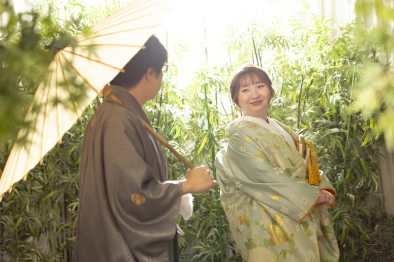 ご新婦様をお迎えに♪