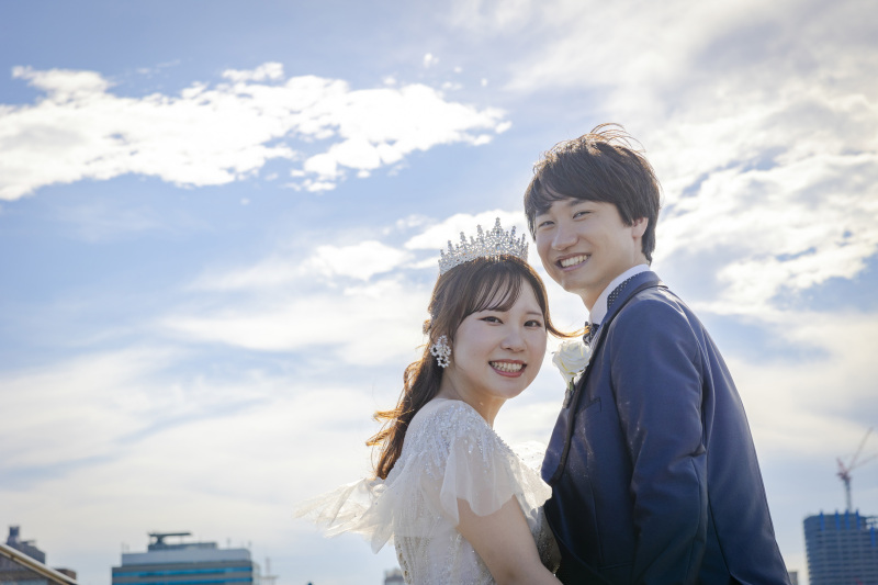 振り返りショット!