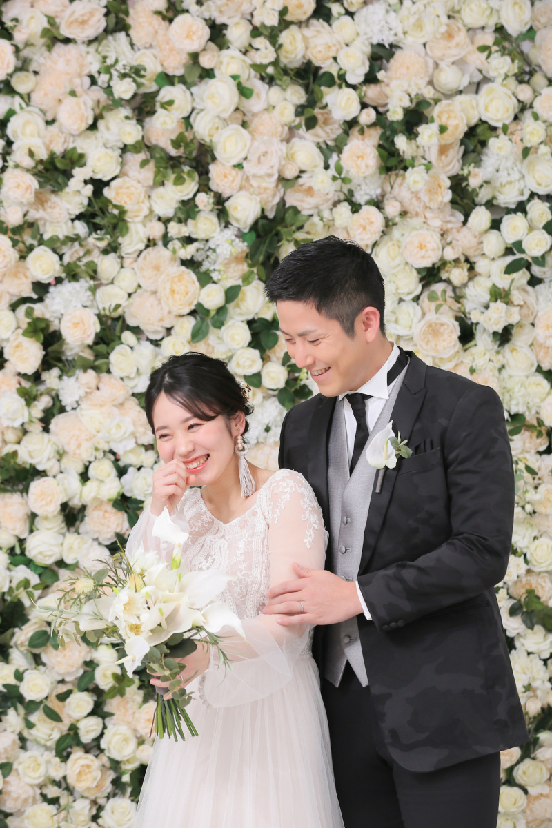 笑顔溢れるお2人