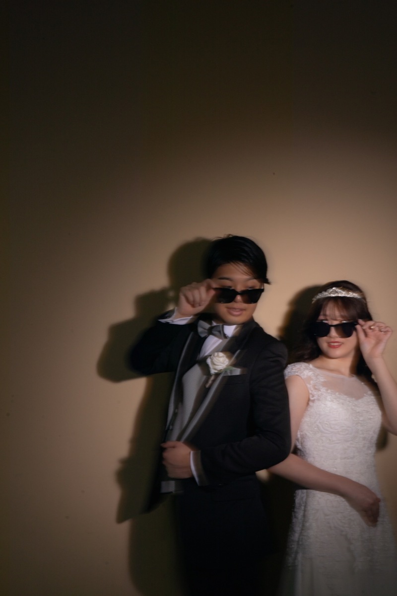 お持ちこみのサングラスで