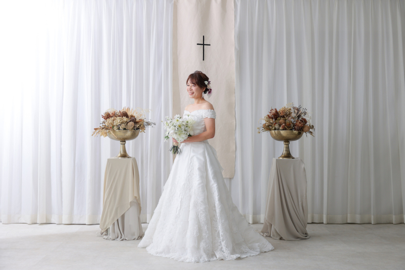 新婦様のソロショット