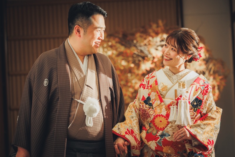 見つめ合う二人