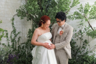 Maternity photo by Takai Yusaku