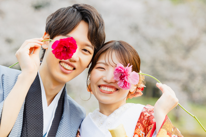 遊び心を忘れない、ふたりだけのフォトウェディング