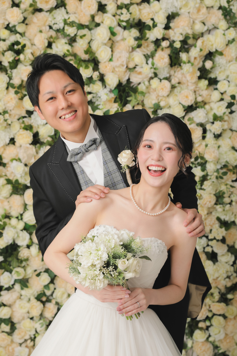 ドレス2着でたっぷり撮影!