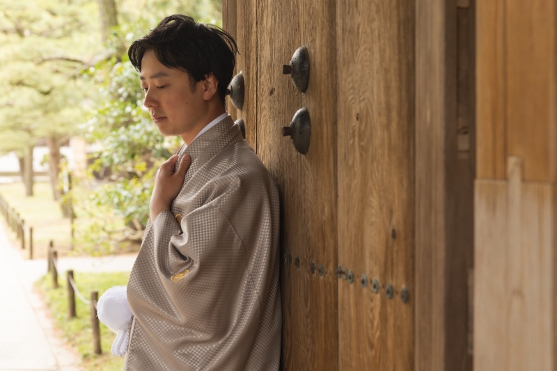 ご新郎様のソロカット