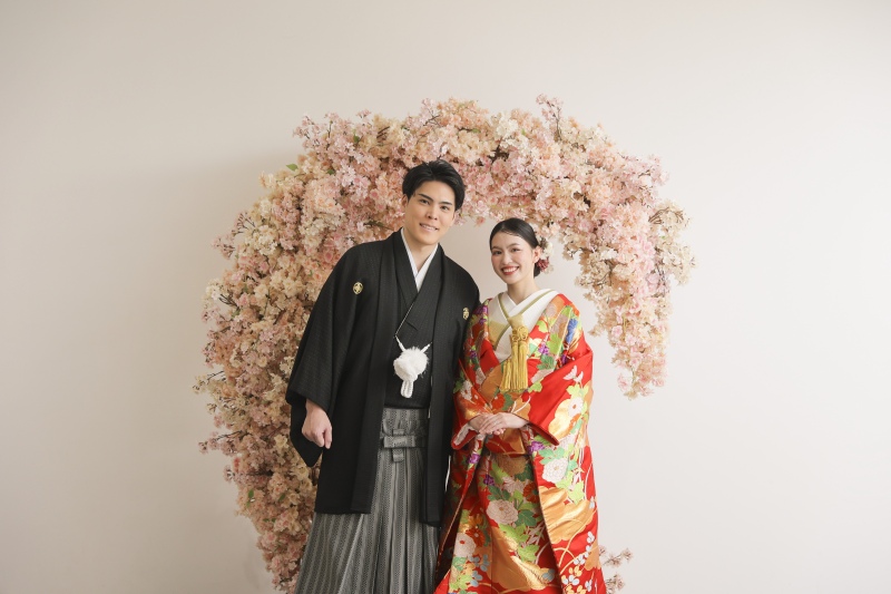 和装ならでは!屋内庭園スタジオ