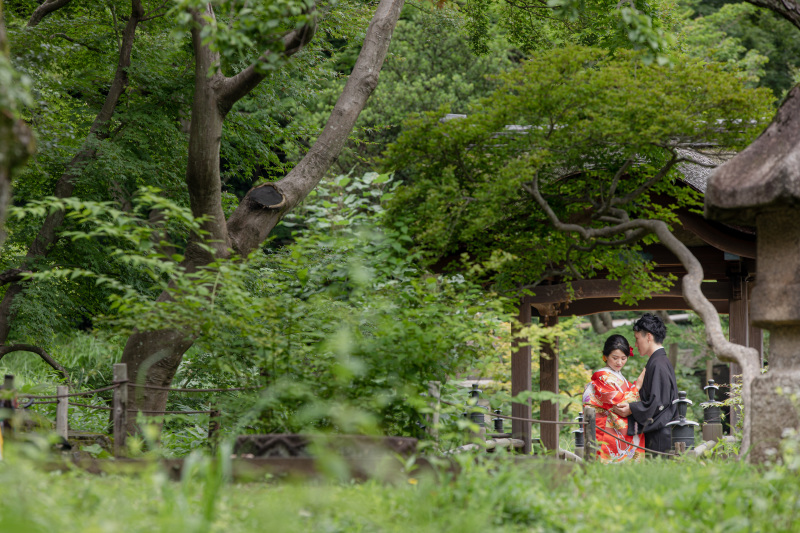 広い敷地なので、