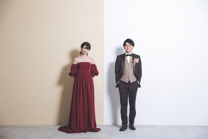 ツートンの背景