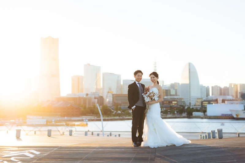 屋内庭園スタジオ・大桟橋夜景