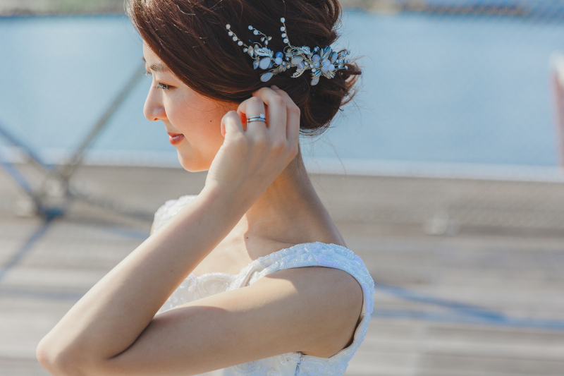 新婦様のソロショット