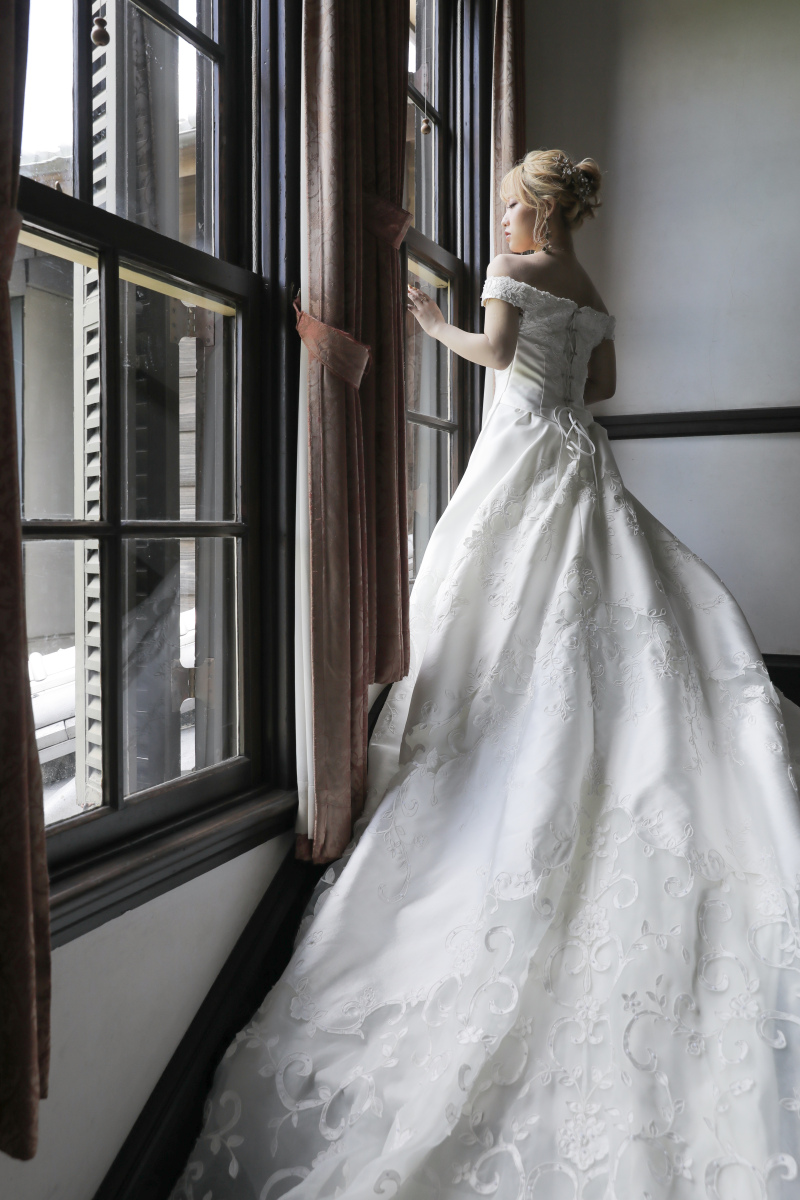 ゴージャスな後ろ姿