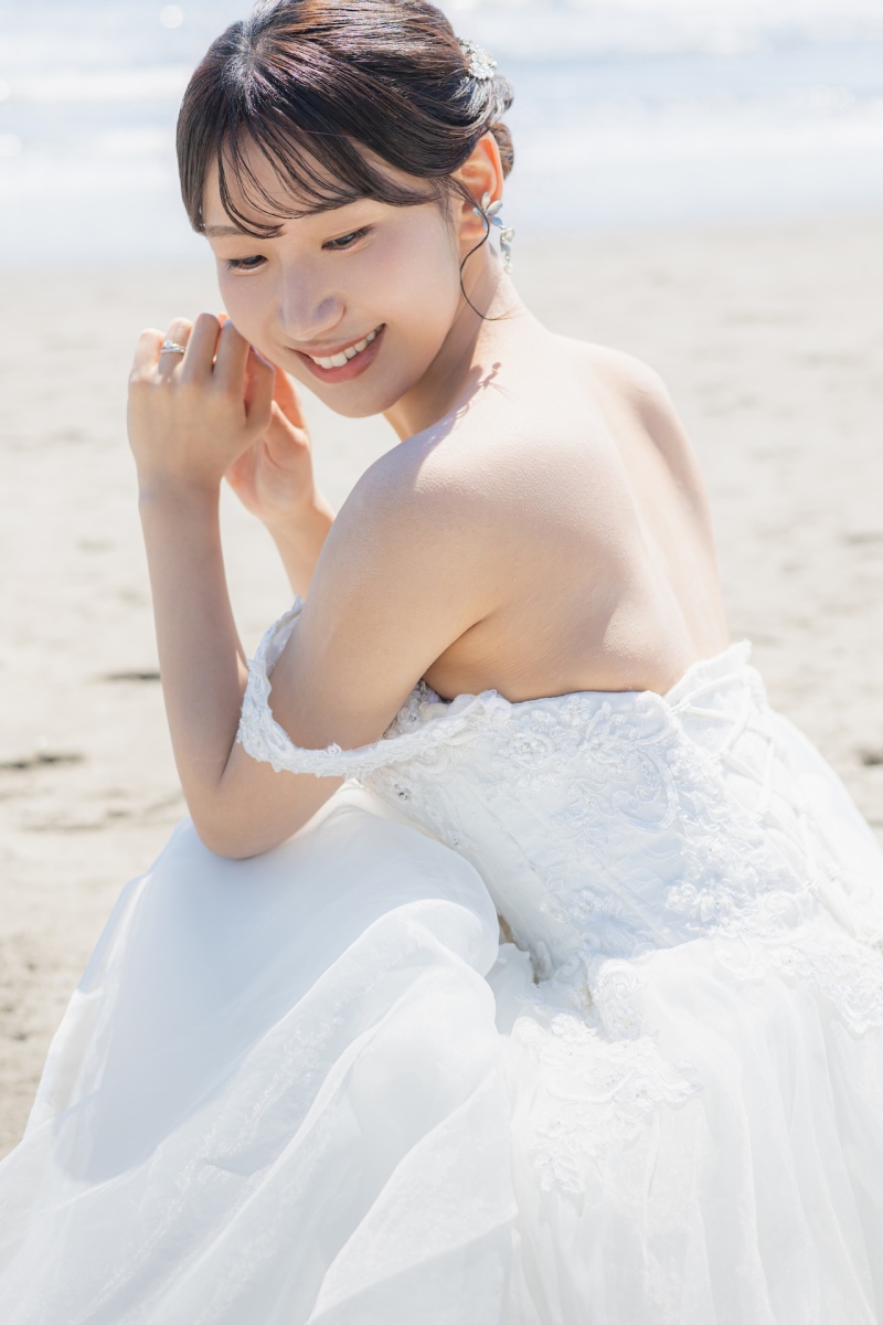 新婦様のソロカットも