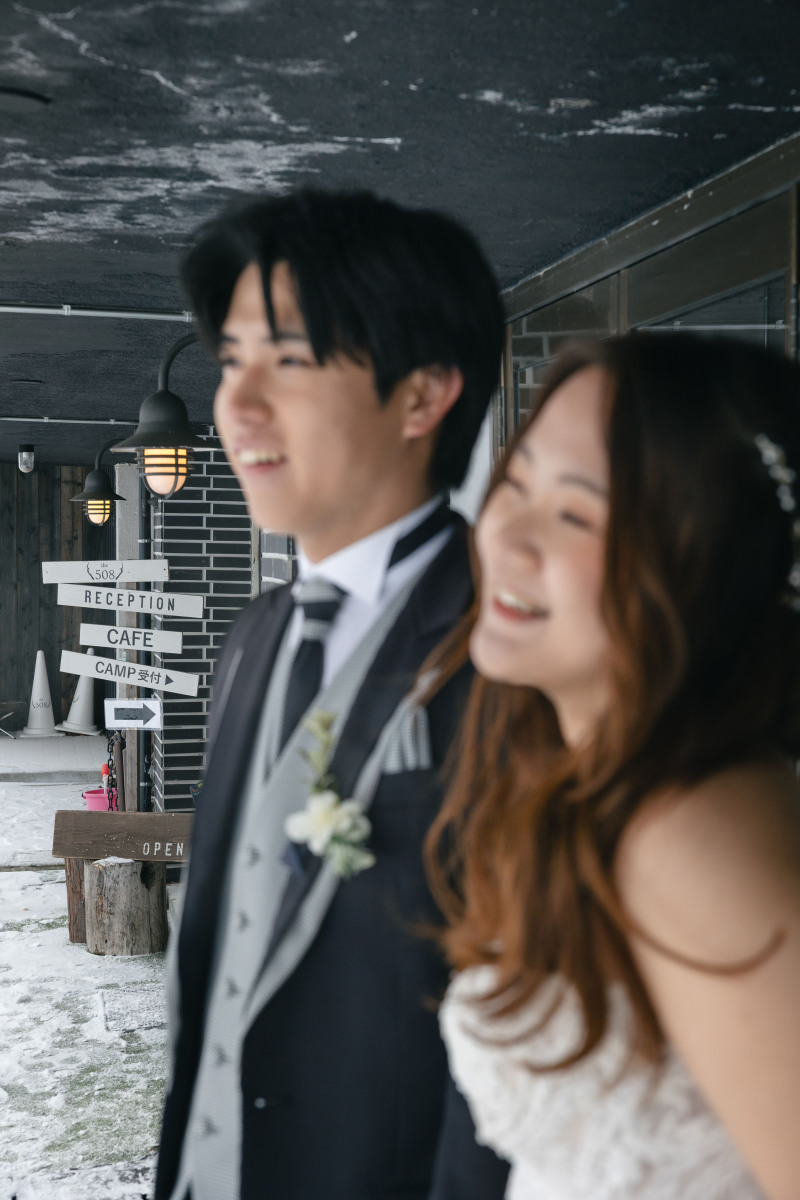 雪から逃れて、いつもの場所へ