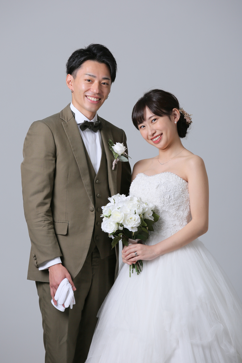 笑顔が輝かしいお二人