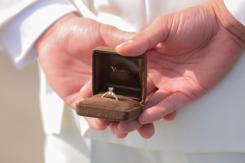 キラリと光る指輪に想いを込めて