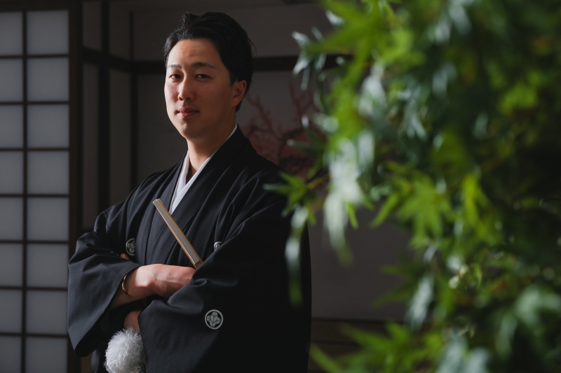 旦那さんは渋く