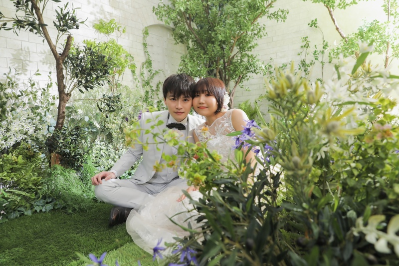 ほっぺたをくっつけて