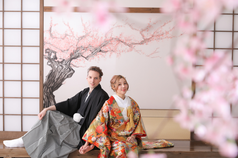 桜も紅葉も新緑も!【屋内庭園スタジオ】