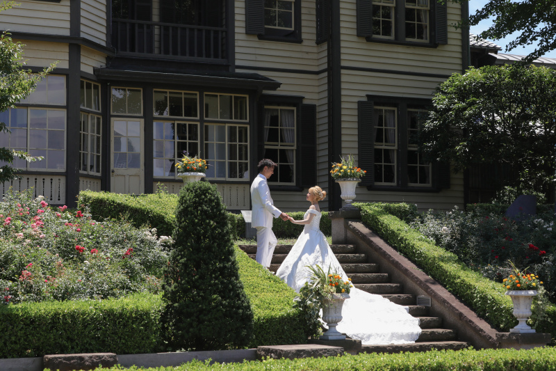 階段を生かして