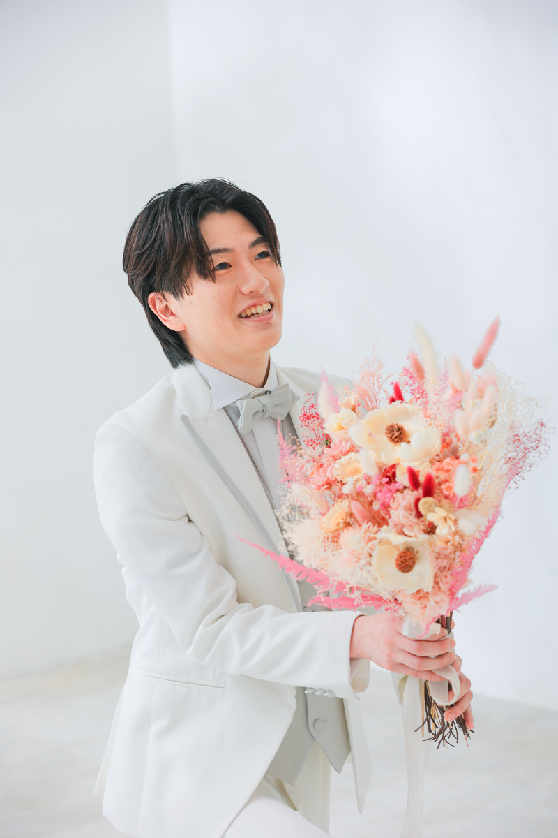 愛を込めて。新郎様から贈る、とっておきの花束