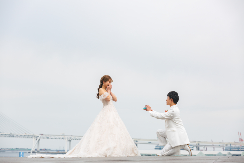 プロポーズシーン